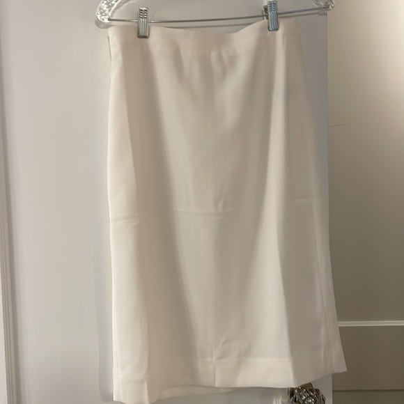 NWT J. Crew 2-pc ivory cropped blouse + pencil skirt size 4 - Picture 5 of 9